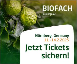 BIOFACH 11-14.02.25 Messe Nürnberg